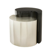 Galaxy Home Ying Yang Black Gold End Table