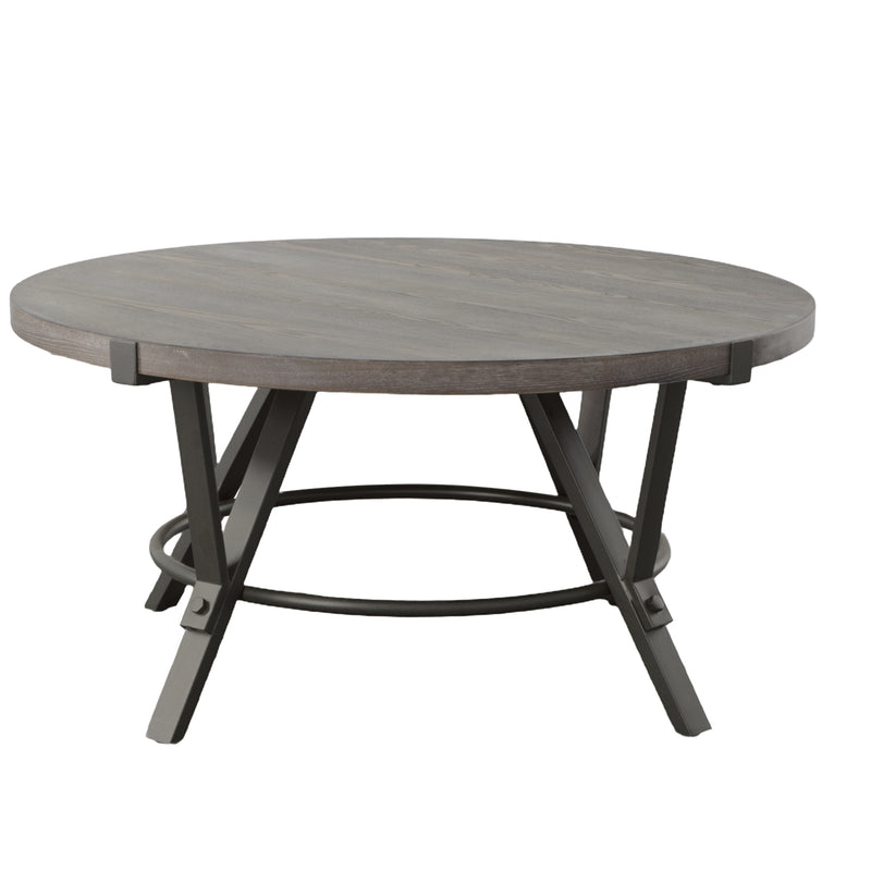 Steve Silver Portland Gunmetal Gray Coffee Table