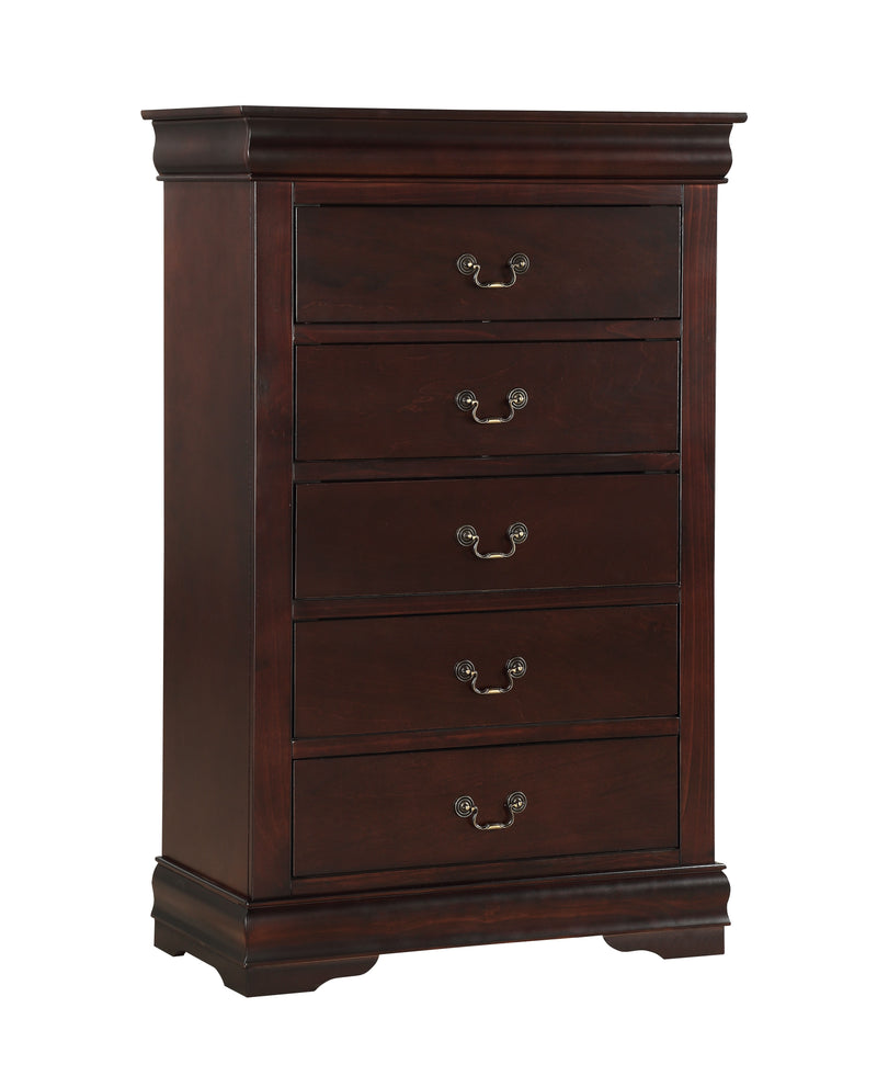 Crown Mark Louis Philip Cherry Chest
