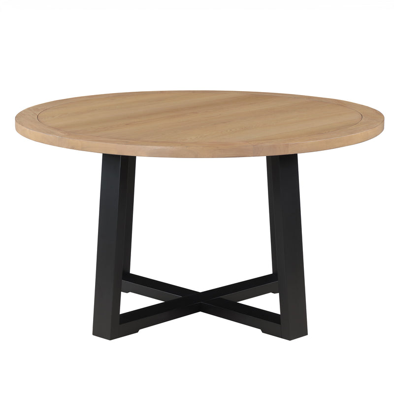 Steve Silver Magnolia Black Round 7pc Dining Set