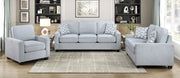 Home Elegance Gael Gray 3pc Living Room Set