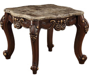 Acme Furniture Mehadi Walnut 3pc Coffee Table Set