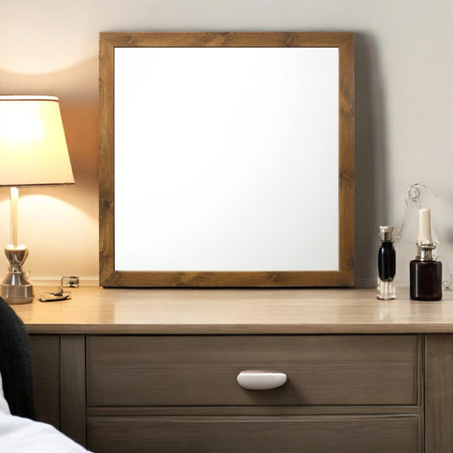 Acme Furniture Hunter Oak Mirror