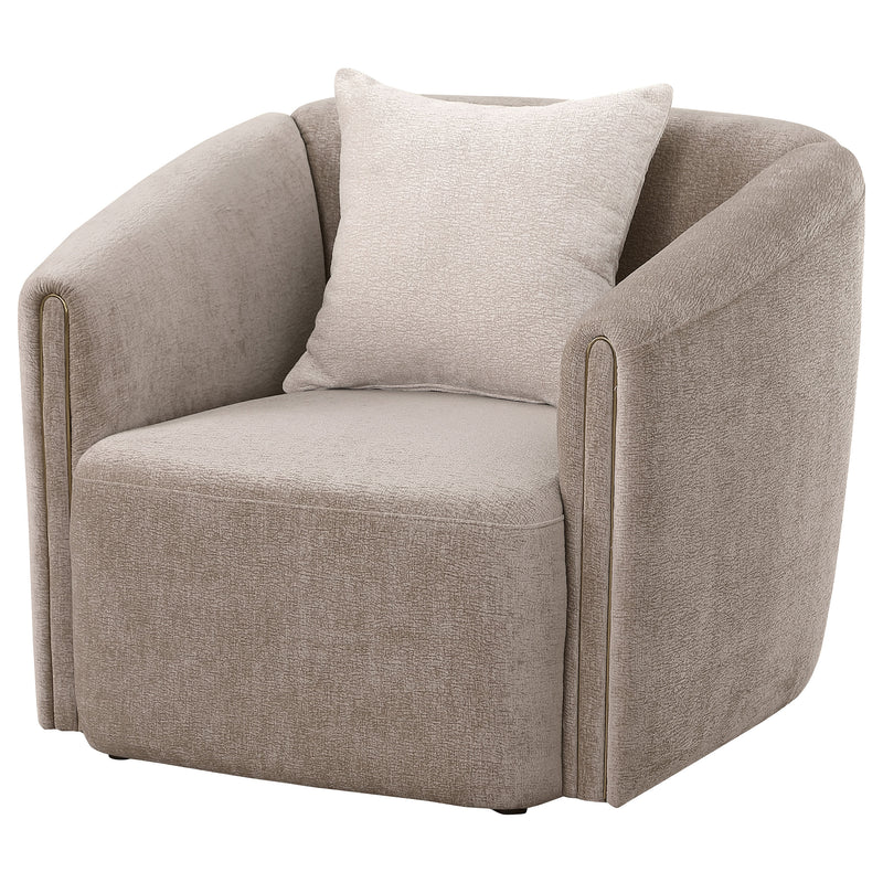 Coaster Furniture Townsend Latte Brown Arm Chair