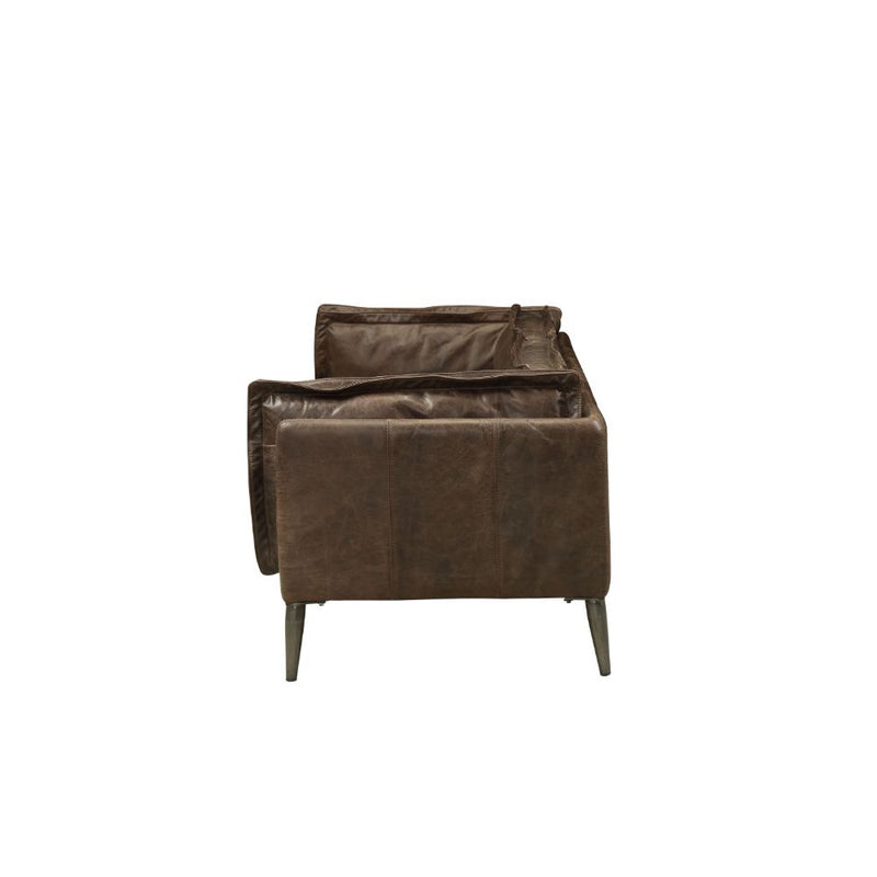 Acme Furniture Porchester Distress Chocolate 3pc Living Room Set
