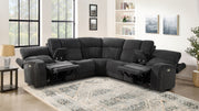 Steve Silver Seattle Gray 3pc Sectional