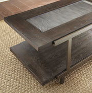 Steve Silver Terrell Smoky Brown 3pc Coffee Table Set