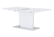 Global Furniture D2279 Silver White Dining Table