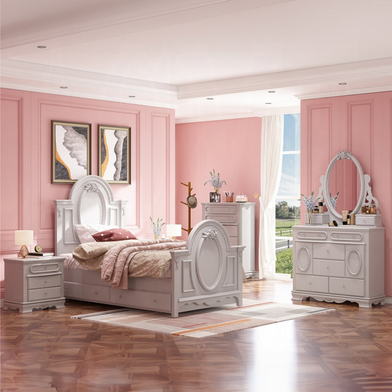 Acme Furniture Flora Gray Jewelry Mirror
