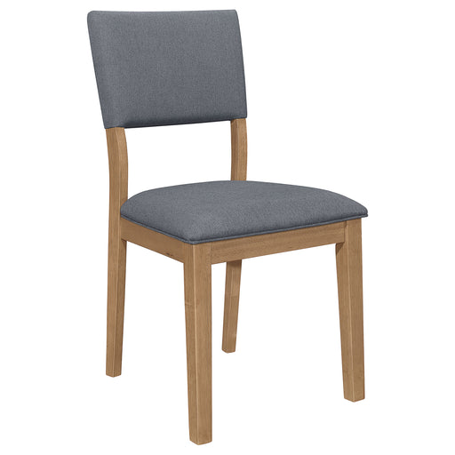 2 Coaster Furniture Sharon Blue Brown Dining Side Chairs
