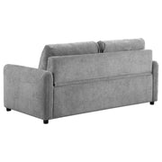 Coaster Furniture Rylie Grey Sofa Sleeper with Queen Mattress