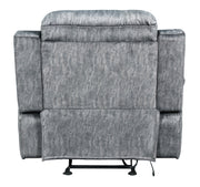 New Classic Furniture Tango Gray Glider Power Footrest Recliner