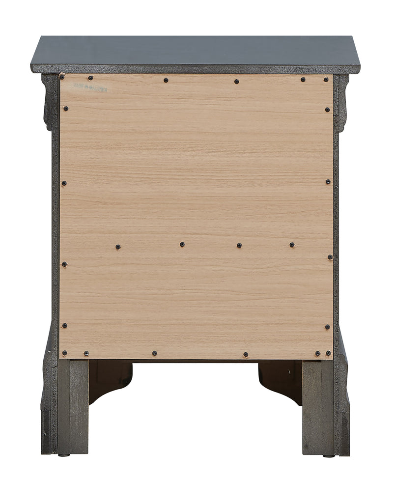 Glory Furniture Lorana White Pearl Nightstand