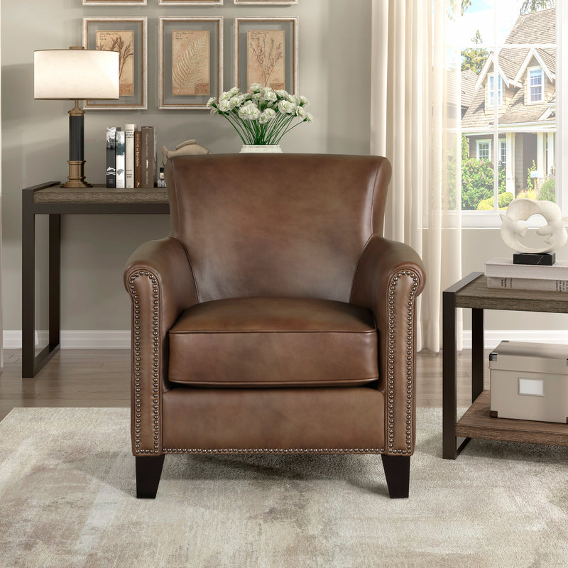 Home Elegance Braintree Gray Accent Chair