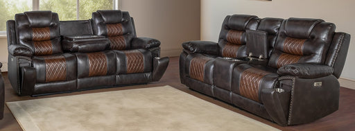 New Classic Furniture Nikko Brown 2pc Living Room Set SF-LV