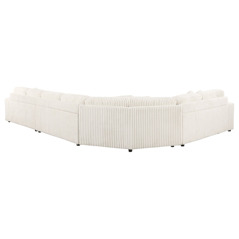 Coaster Furniture Emberson Ivory 5pc Modular Sectional