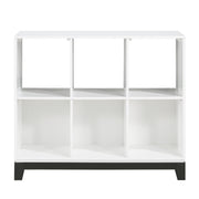 Home Elegance Garretson White Bookcase