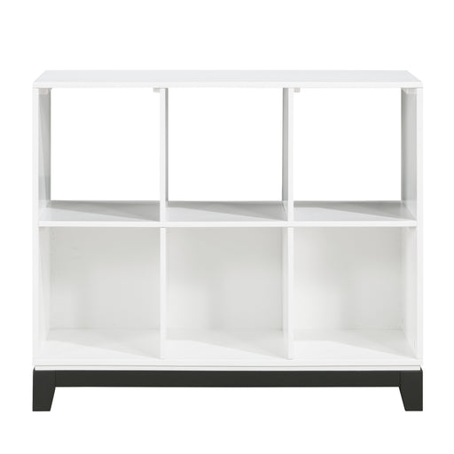 Home Elegance Garretson White Bookcase