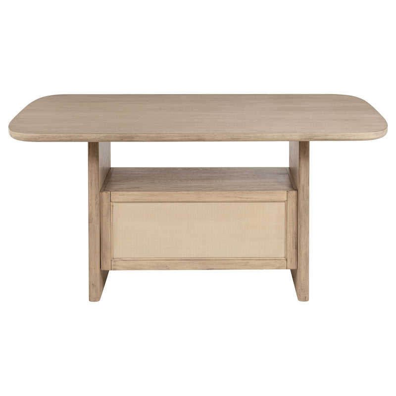 Coaster Furniture Kailani Beige Oak Counter Height Table