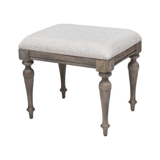 Steve Silver Highland Park Cathedral White Vanity Bench