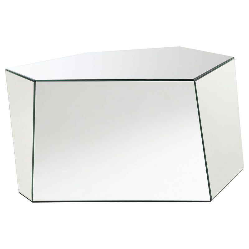 Coaster Furniture Capella Silver Coffee Table