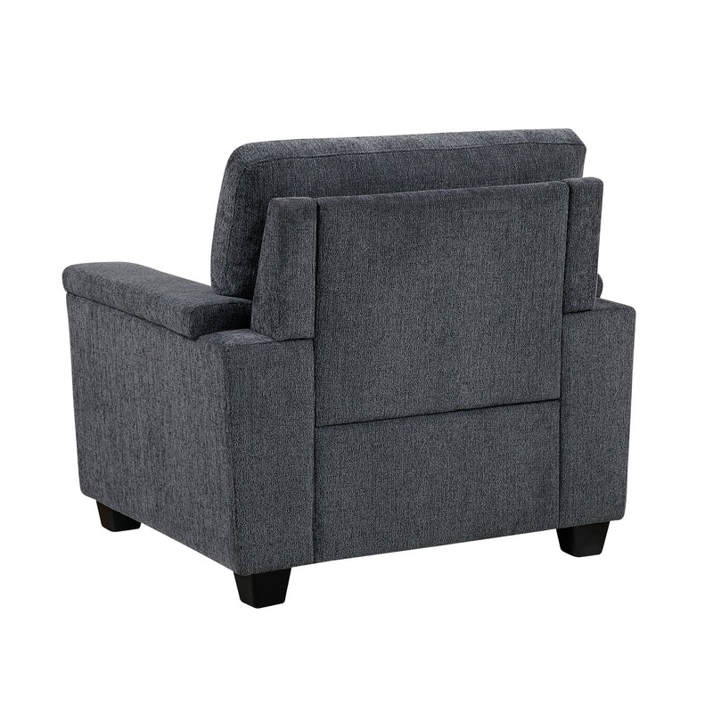Home Elegance Chelsea Dark Gray Chair