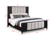 Crown Mark Kara King Bed