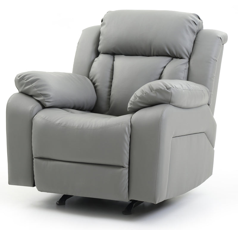 Glory Furniture Daria White Rocker Recliner