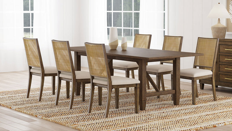 Coaster Furniture Matisse Light Brown 7pc Dining Room Set