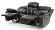 Glory Furniture Daria Black Reclining Sofa