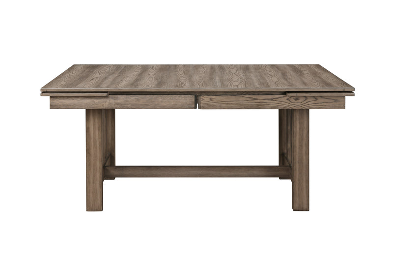 New Classic Furniture Harrisburg Walnut Dining Table