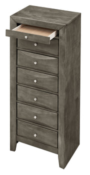 Glory Furniture Marilla Cappuccino 7 Drawers Lingerie Chest