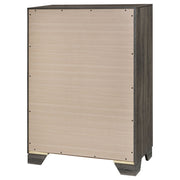 Coaster Furniture Wright Brown Oak 4 Drawer Chest