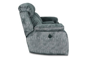New Classic Furniture Tango Gray Power Footrest Console Loveseat with Speaker