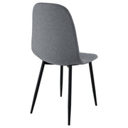 4 Coaster Furniture Dennison Grey Dining Side Chairs
