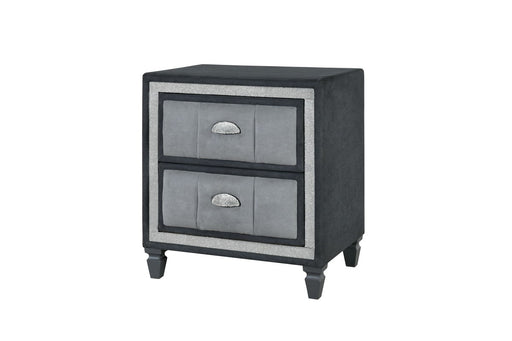 Global Furniture Vanna Dark Grey Nightstand