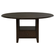 Coaster Furniture Twyla Dark Cocoa Brown Round Dining Table