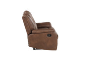 Steve Silver Katrine Brown Manual Loveseat