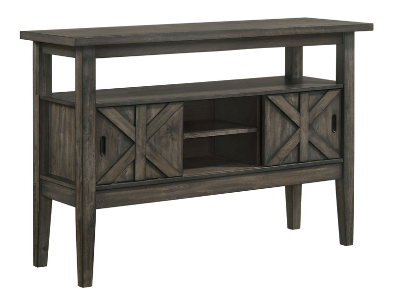 New Classic Furniture Gulliver Rustic Brown Server