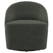 Coaster Furniture Leon Hunter Green Accent Swivel Chair
