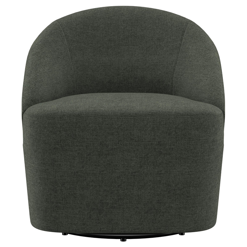 Coaster Furniture Leon Hunter Green Accent Swivel Chair