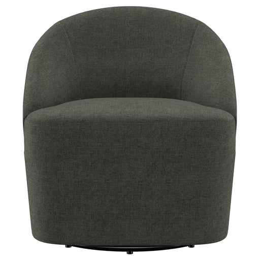 Coaster Furniture Leon Hunter Green Accent Swivel Chair