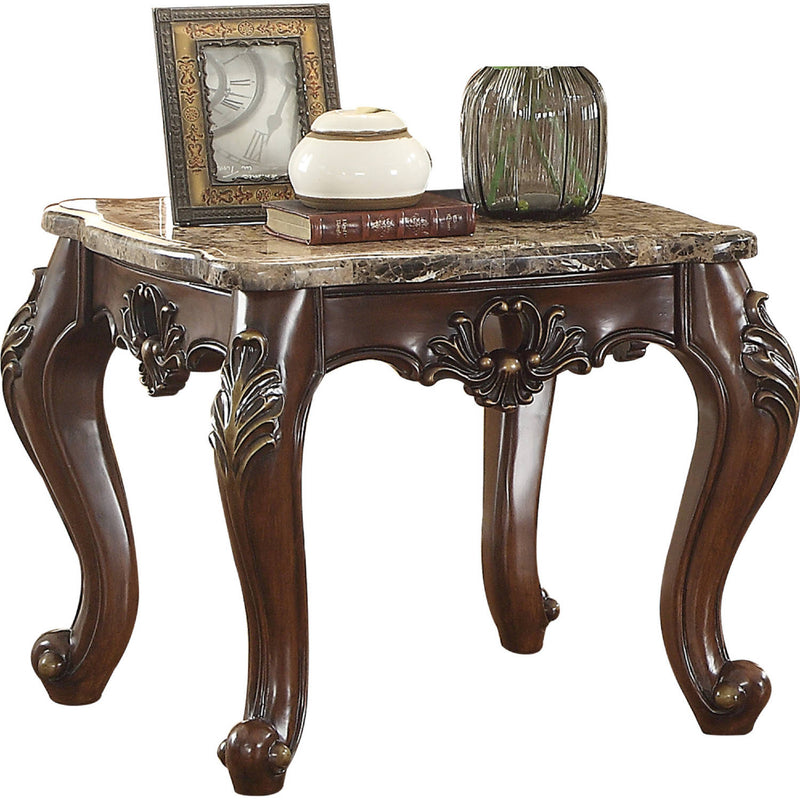 Acme Furniture Devayne Dark Walnut 3pc Coffee Table Set