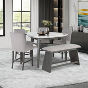 Global Furniture D8192 Light Grey 6pc Bar Height Set