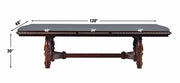 Steve Silver Antoinette Brown Cherry Ped Table
