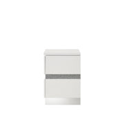 New Classic Furniture Paradox White Nightstand