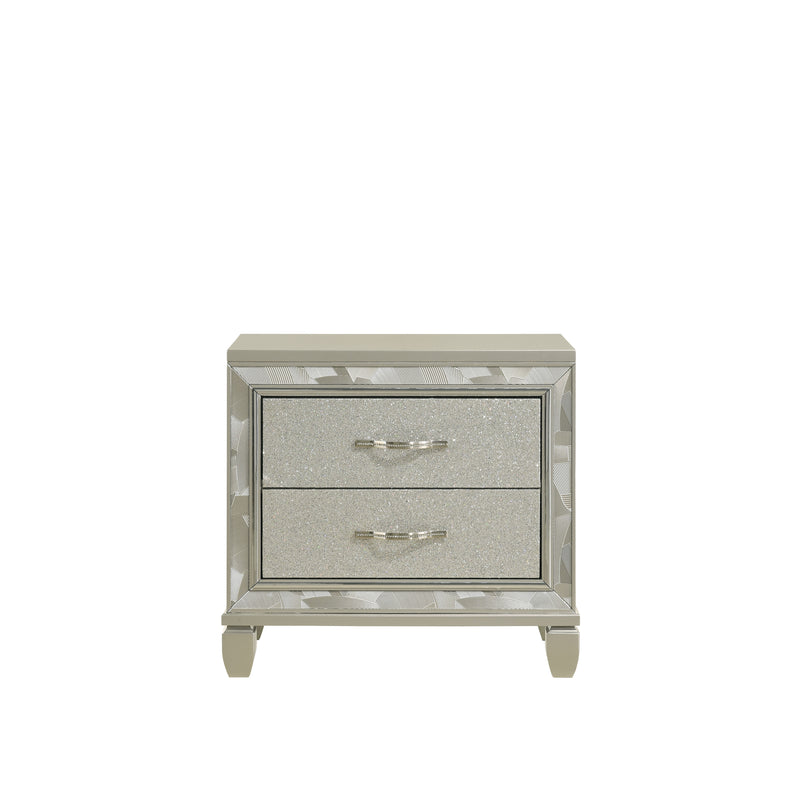 New Classic Furniture Radiance Silver Nightstand