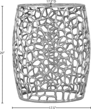 Meridian Furniture Priya Gold End Table