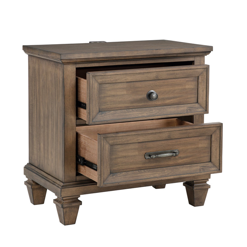 New Classic Furniture Mariana Vintage Creme Nightstand