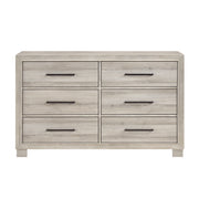 Home Elegance Everett Gray Dresser And Mirror